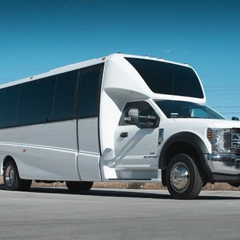 27 Passenger Shuttle Bus Photo