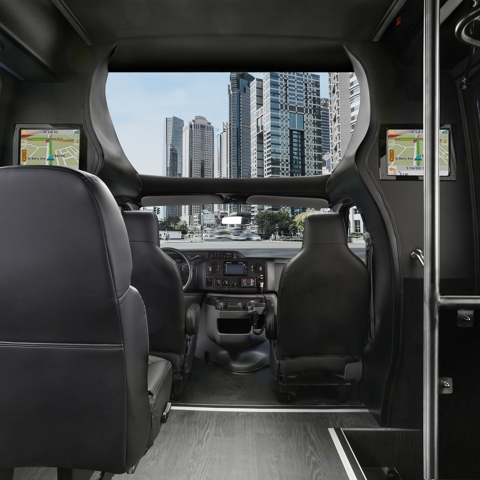 27 Passenger Shuttle Bus Photo