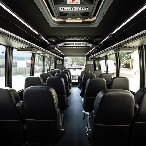 27 Passenger Shuttle Bus Photo
